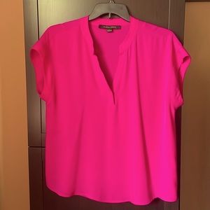 Deep Raspberry s/s blouse by Cynthia Steffe   Size: L  Worn twice